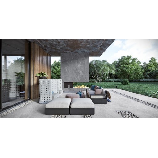Керамогранит Juliano Slim Tile серый 60*120 JLBS1260TS01M